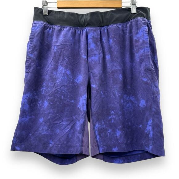 Lululemon T.H.E. Short 9" in Purple Tie Dye Size‎ XL - Picture 1 of 6